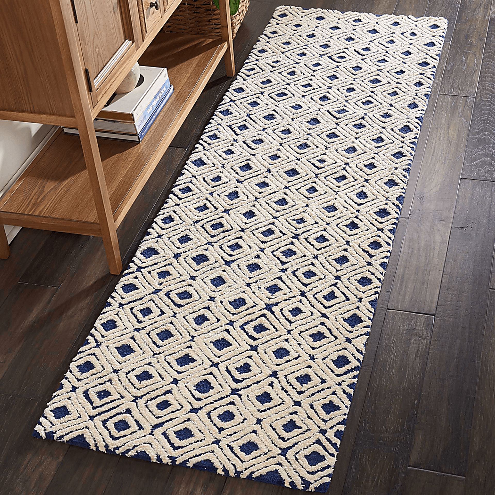 Tiersa Ivory 2'3 x 7'6 Runner Rug - Image 4