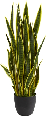 Tiesha Green Sansevieria Silk Plant