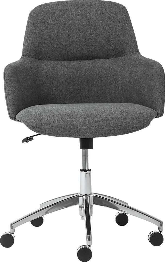 Tiffaney Dark Gray Office Chair - Thumbnail - Image 6