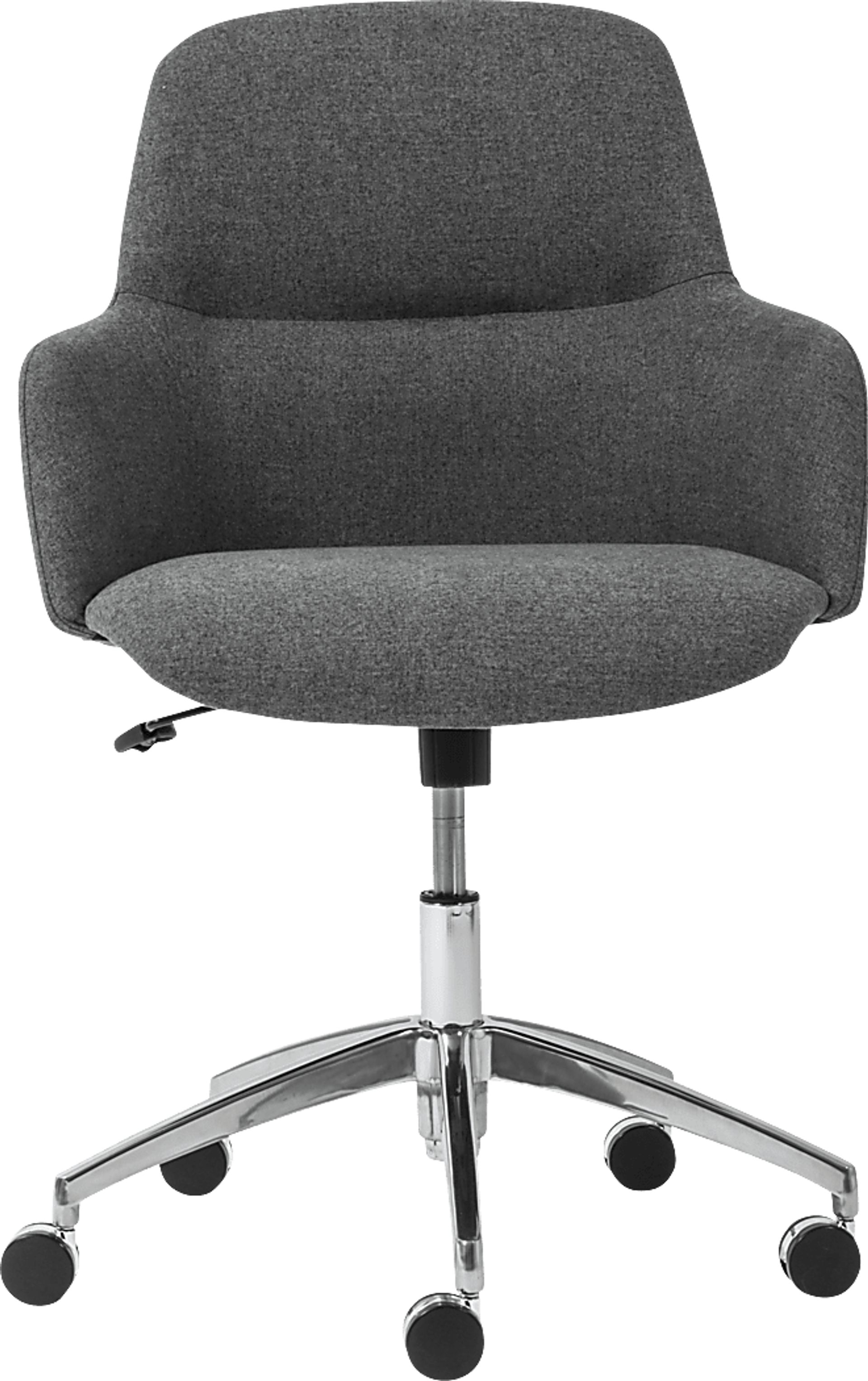 Tiffaney Dark Gray Office Chair - Image 6