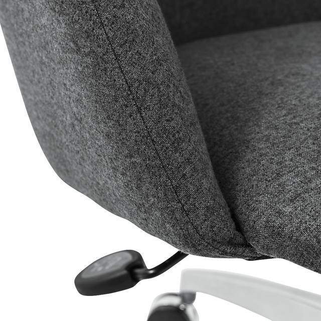 Tiffaney Dark Gray Office Chair - Thumbnail - Image 7