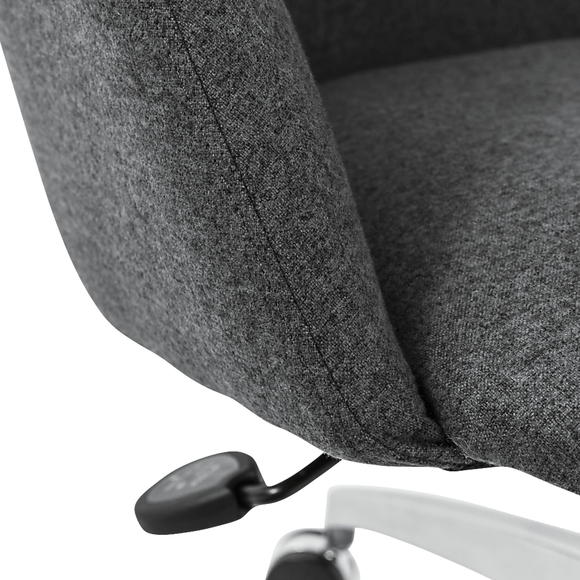 Tiffaney Dark Gray Office Chair - Image 7