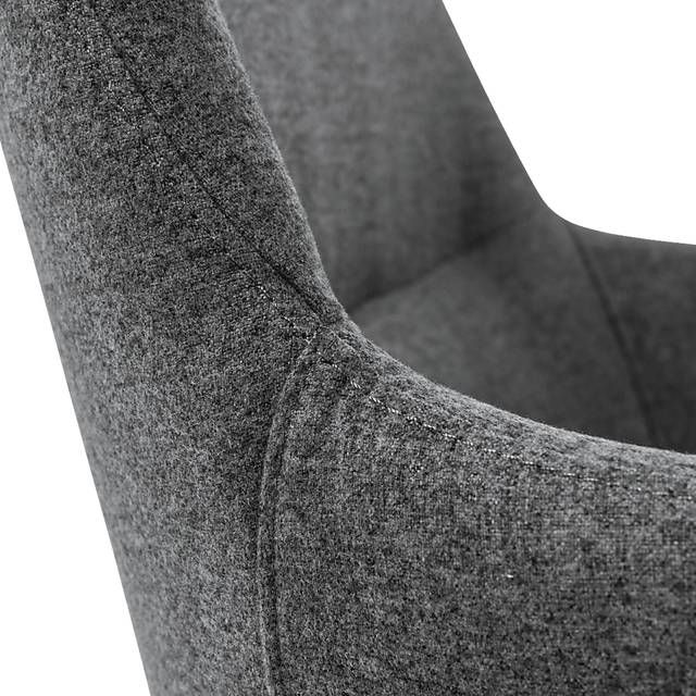 Tiffaney Dark Gray Office Chair - Thumbnail - Image 8