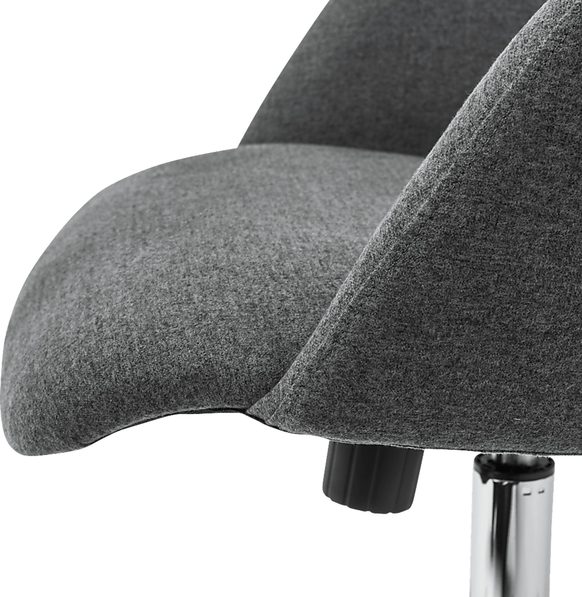 Tiffaney Dark Gray Office Chair - Image 9