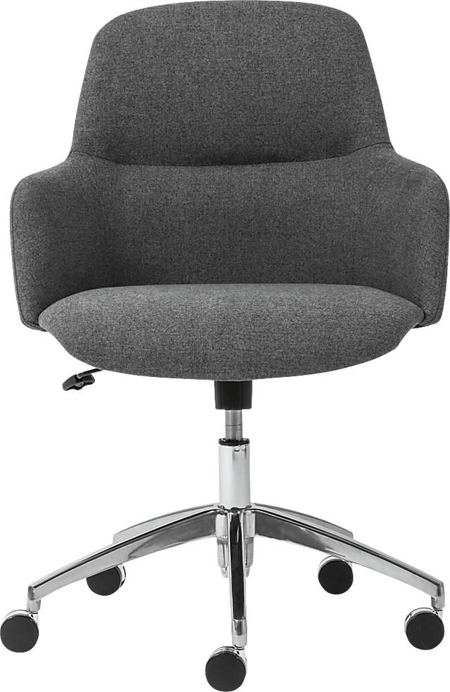 Tiffaney Dark Gray Office Chair - Thumbnail - Image 1