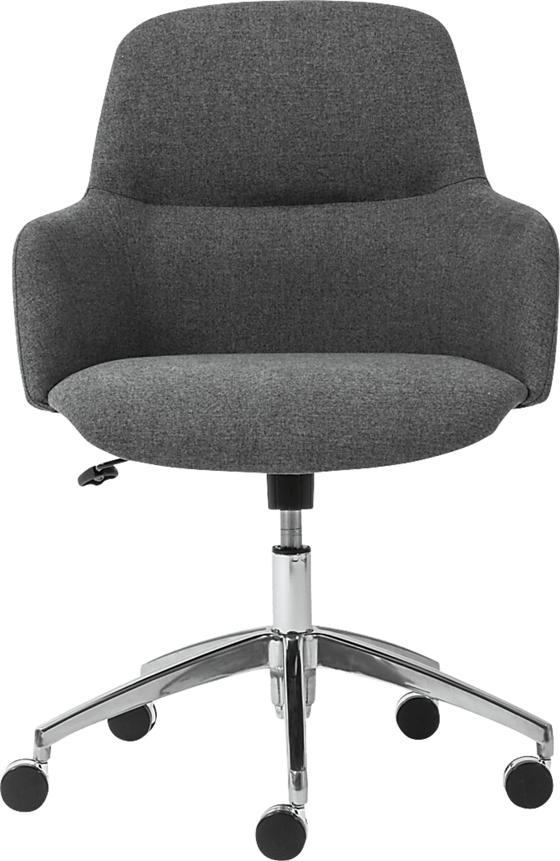 Tiffaney Dark Gray Office Chair - Image 1