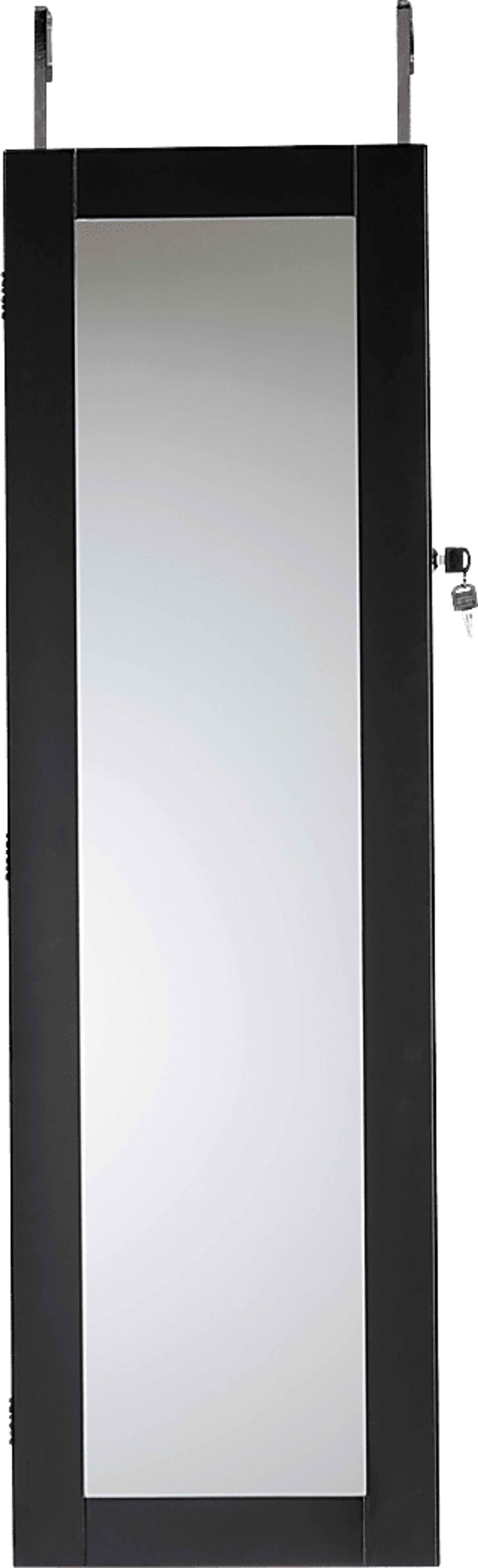 Tifford Black Hanging Jewelry Armoire - Image 3