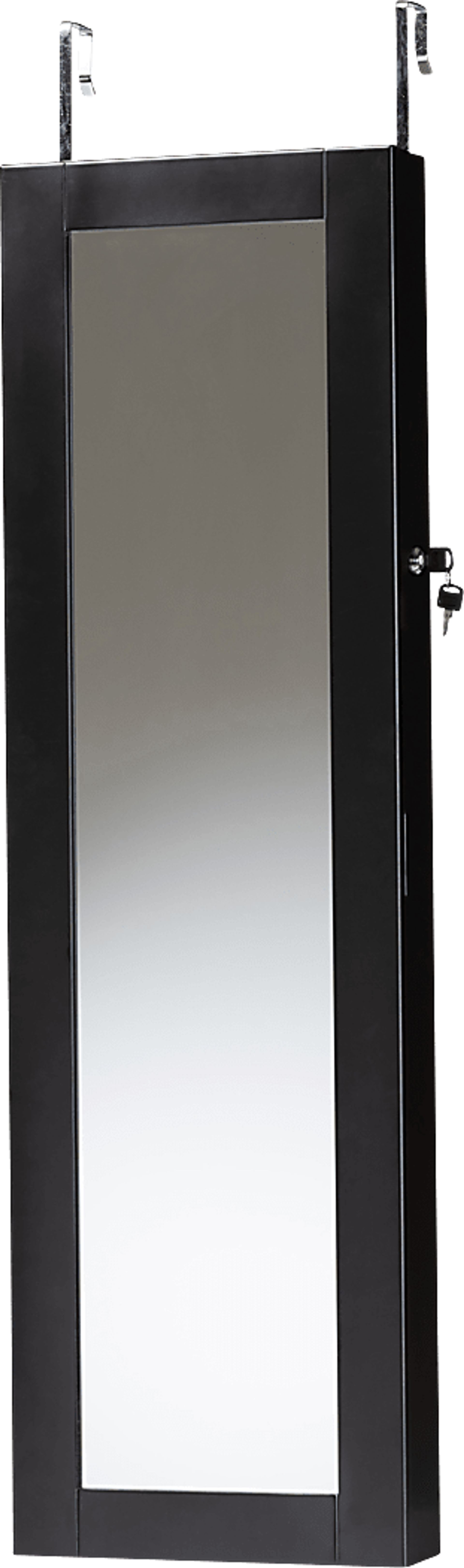 Tifford Black Hanging Jewelry Armoire - Image 1