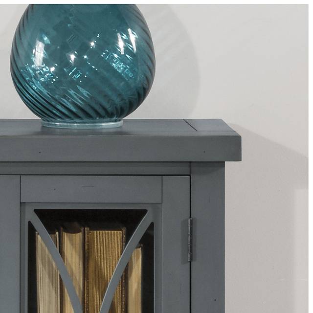 Tiflin Blue Two Door Accent Cabinet - Thumbnail - Image 3