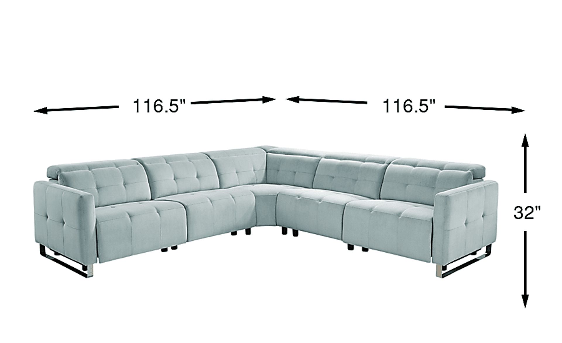 Dimension Image. Please refer to the Dimension Tab on this page for dimension details.