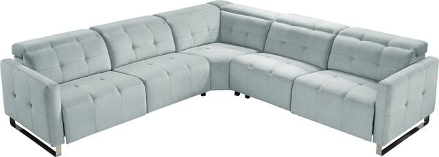 Tifton Park Aqua 5 Pc Dual Power Reclining Sectional - Thumbnail - Image 1