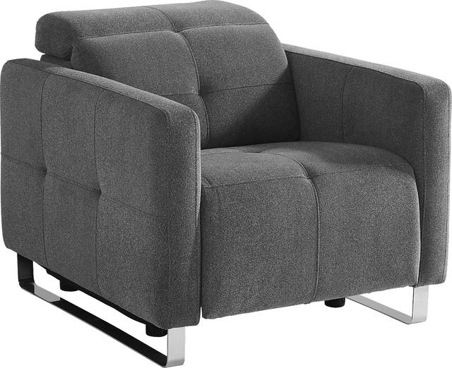Tifton Park Gray Dual Power Recliner - Thumbnail - Image 1