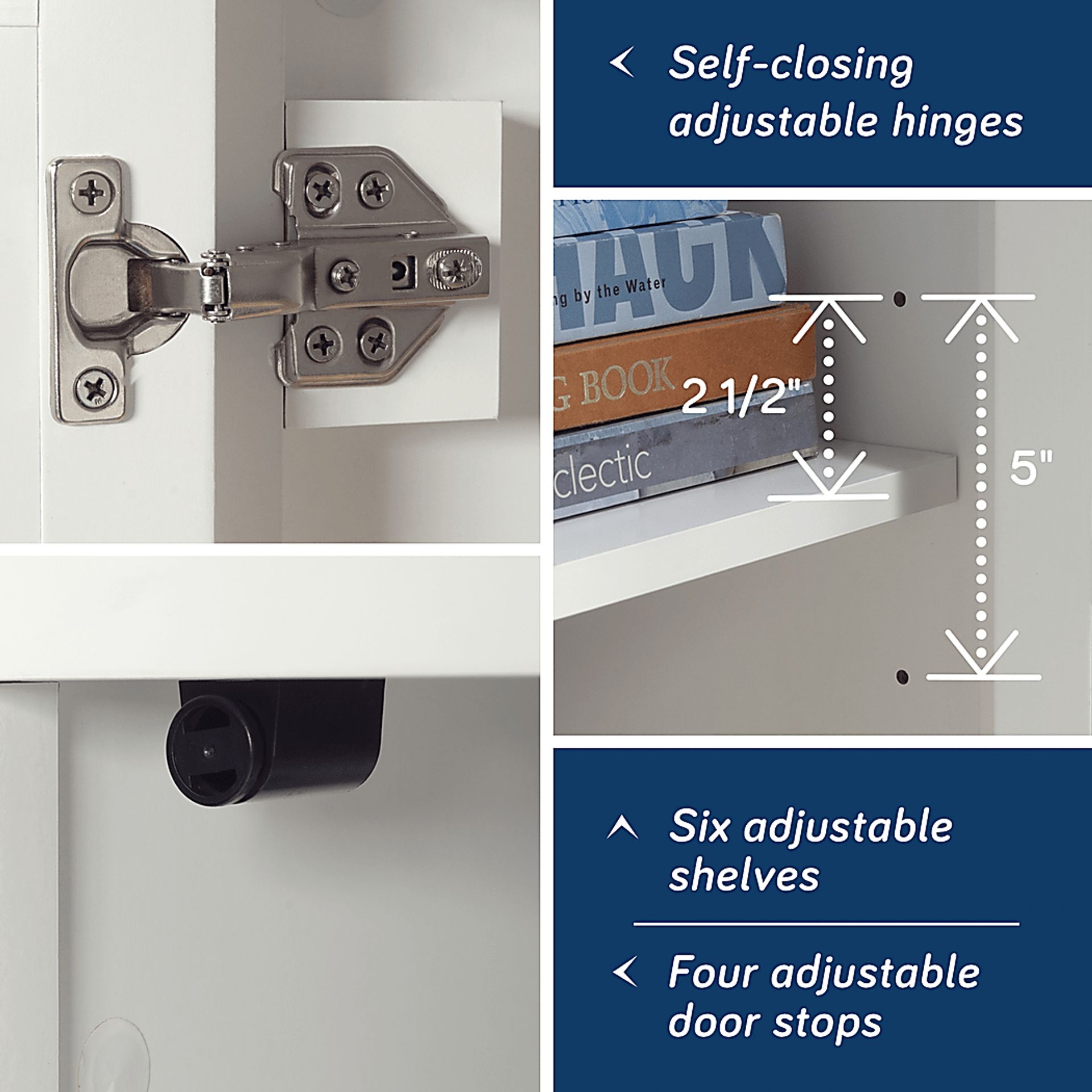 Tigerbank White Storage Cabinet - Image 3