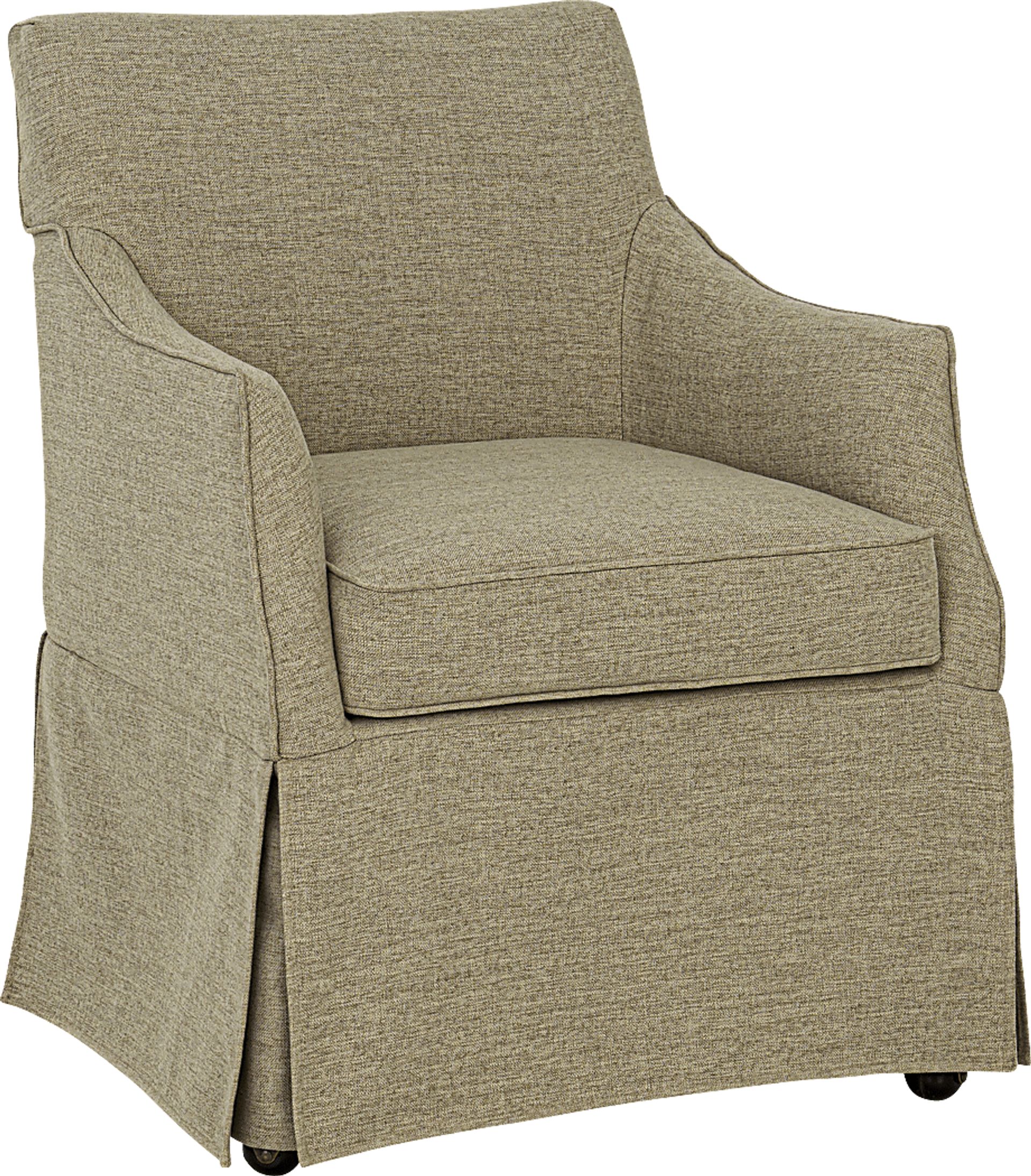 Tigerfly Beige Arm Chair - Image 1
