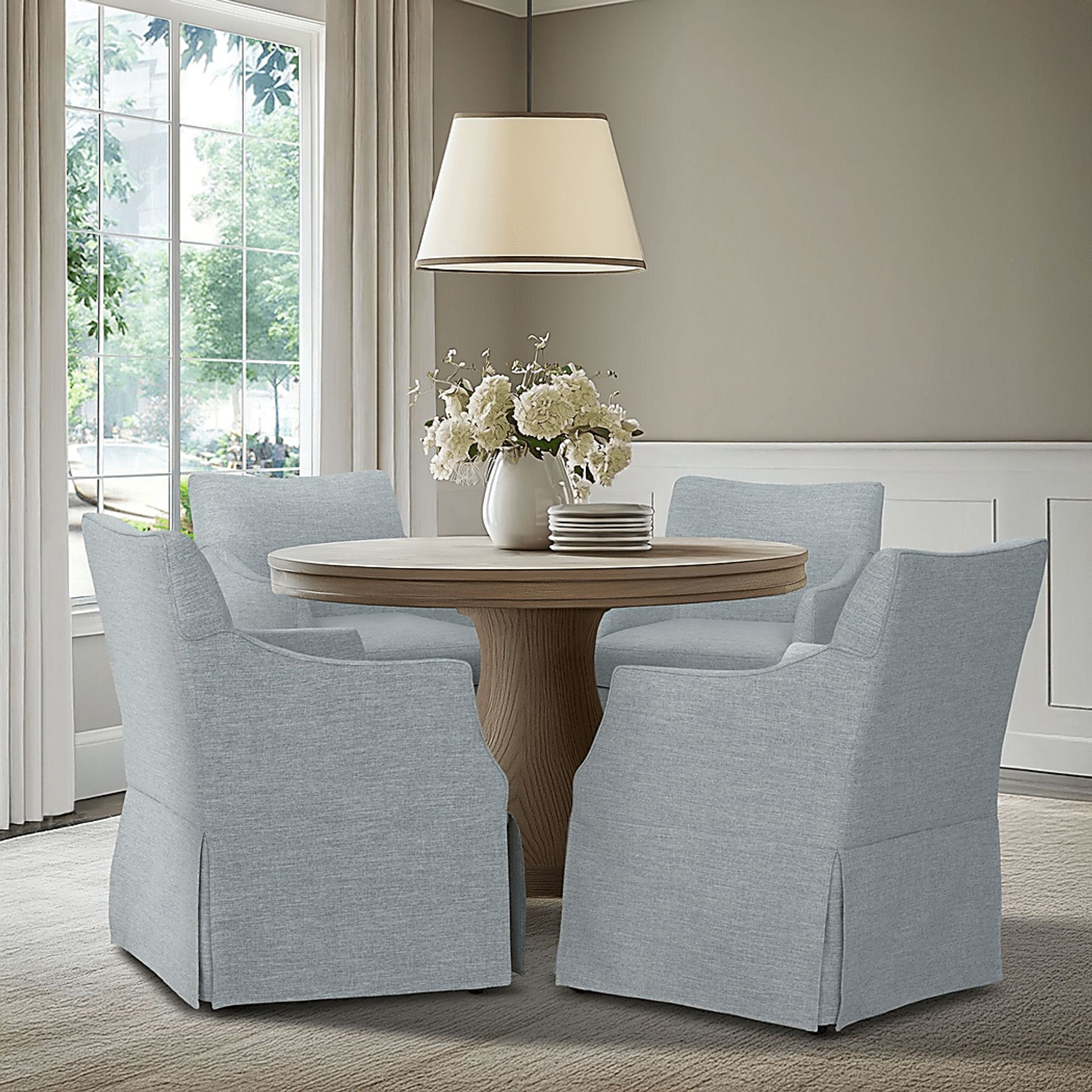 Tigerfly Blue Arm Chair - Image 4