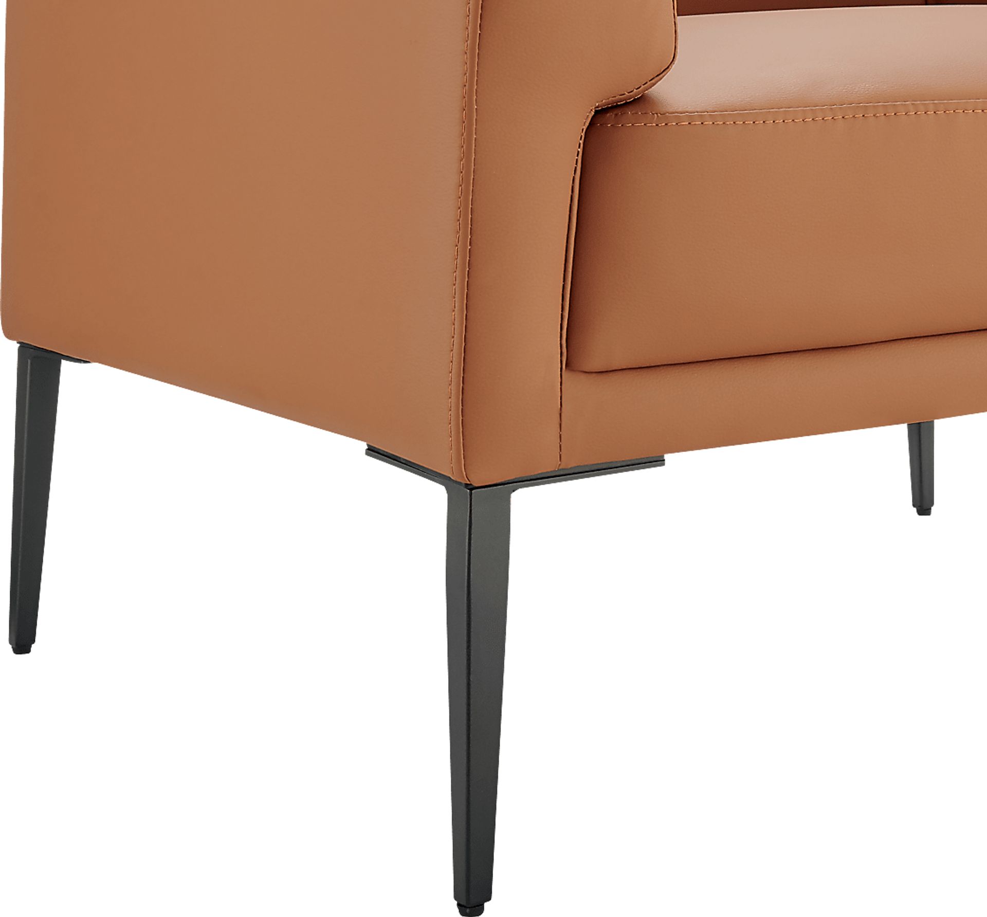 Tigerhouse Caramel Accent Chair - Image 8