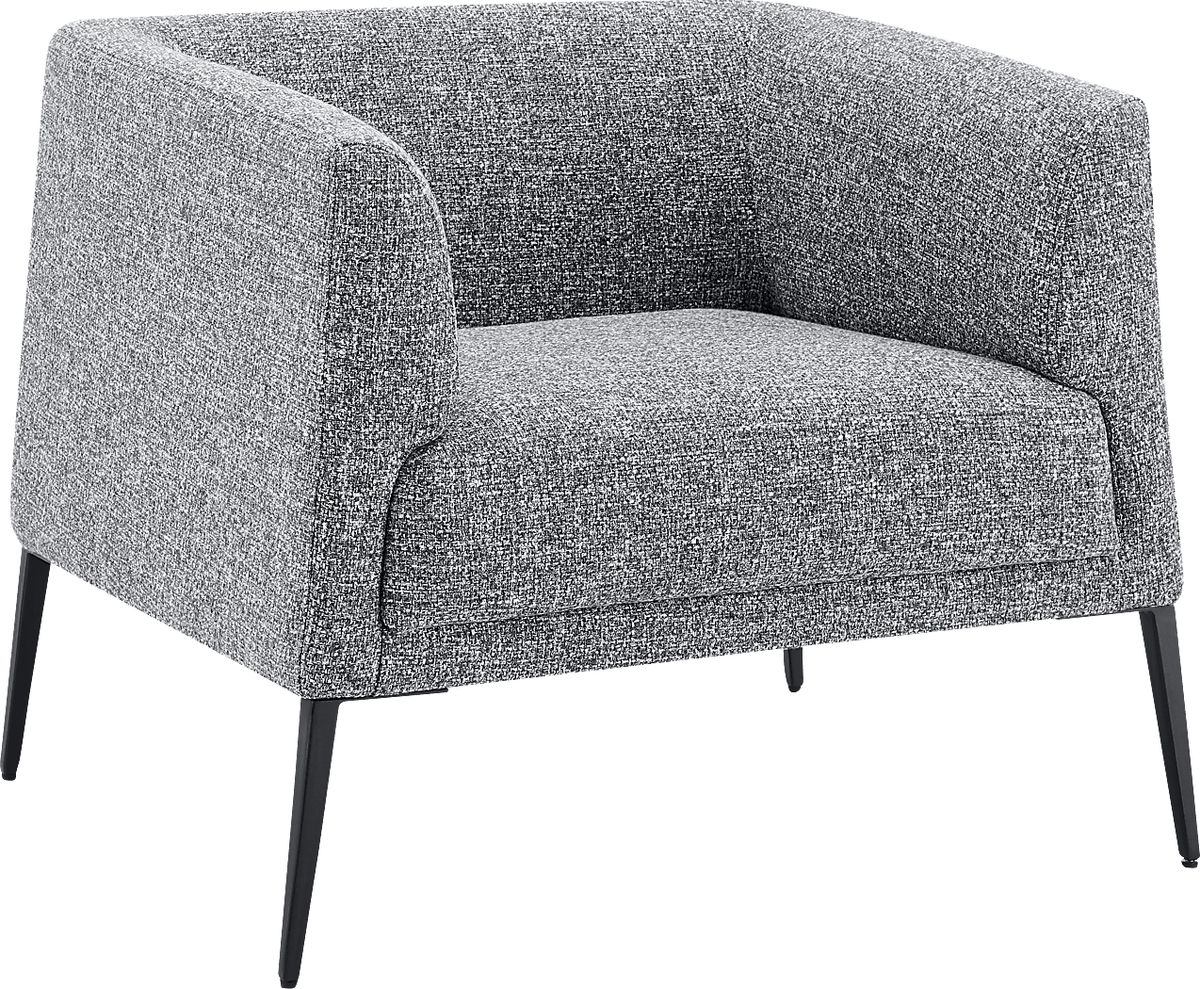 Tigerhouse Gray Cotton,Polyester Fabric Accent Chair | Rooms to Go