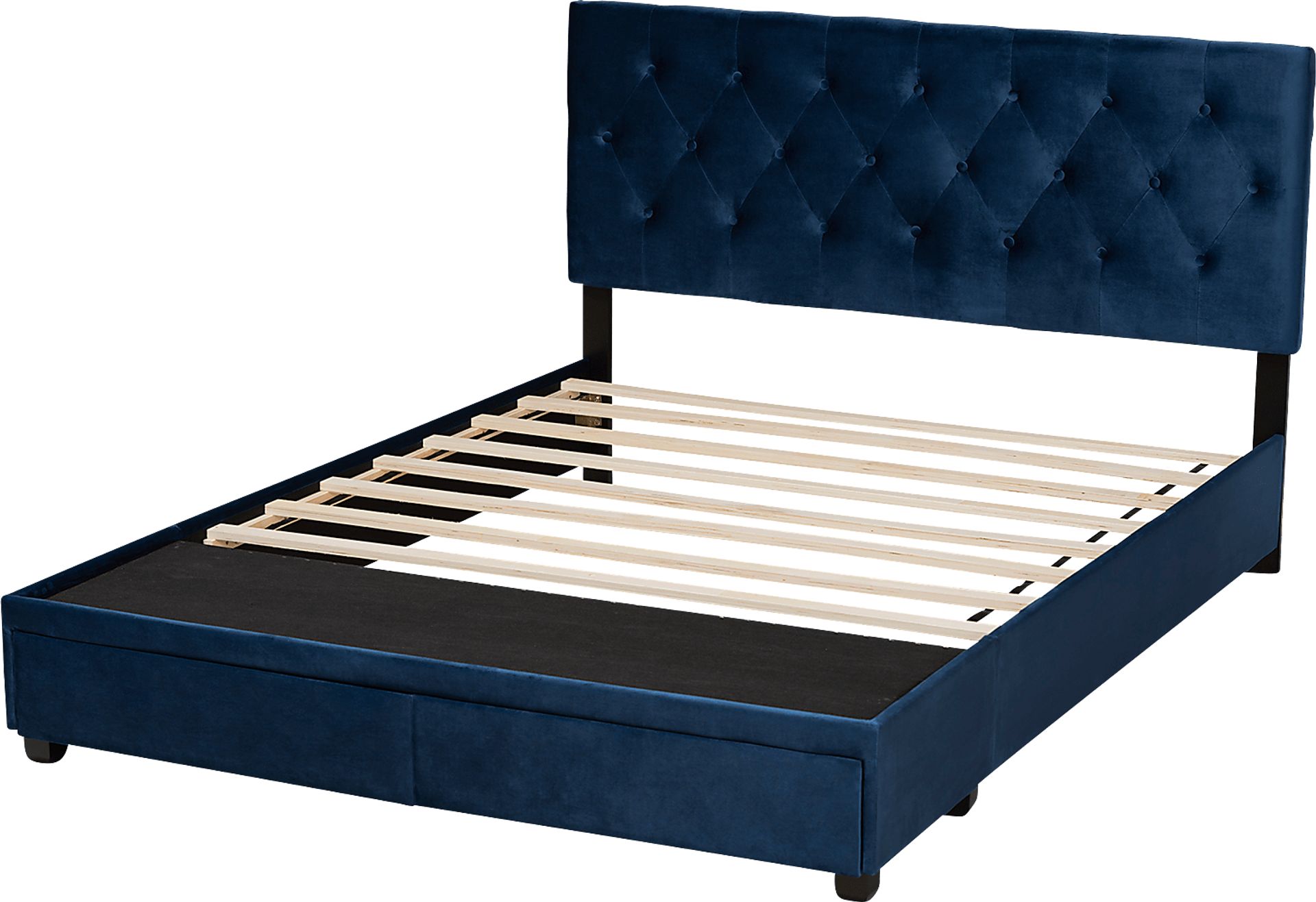 Tigertube Navy Queen Storage Bed - Image 7