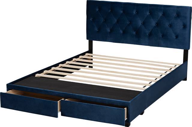 Tigertube Navy Queen Storage Bed - Thumbnail - Image 8