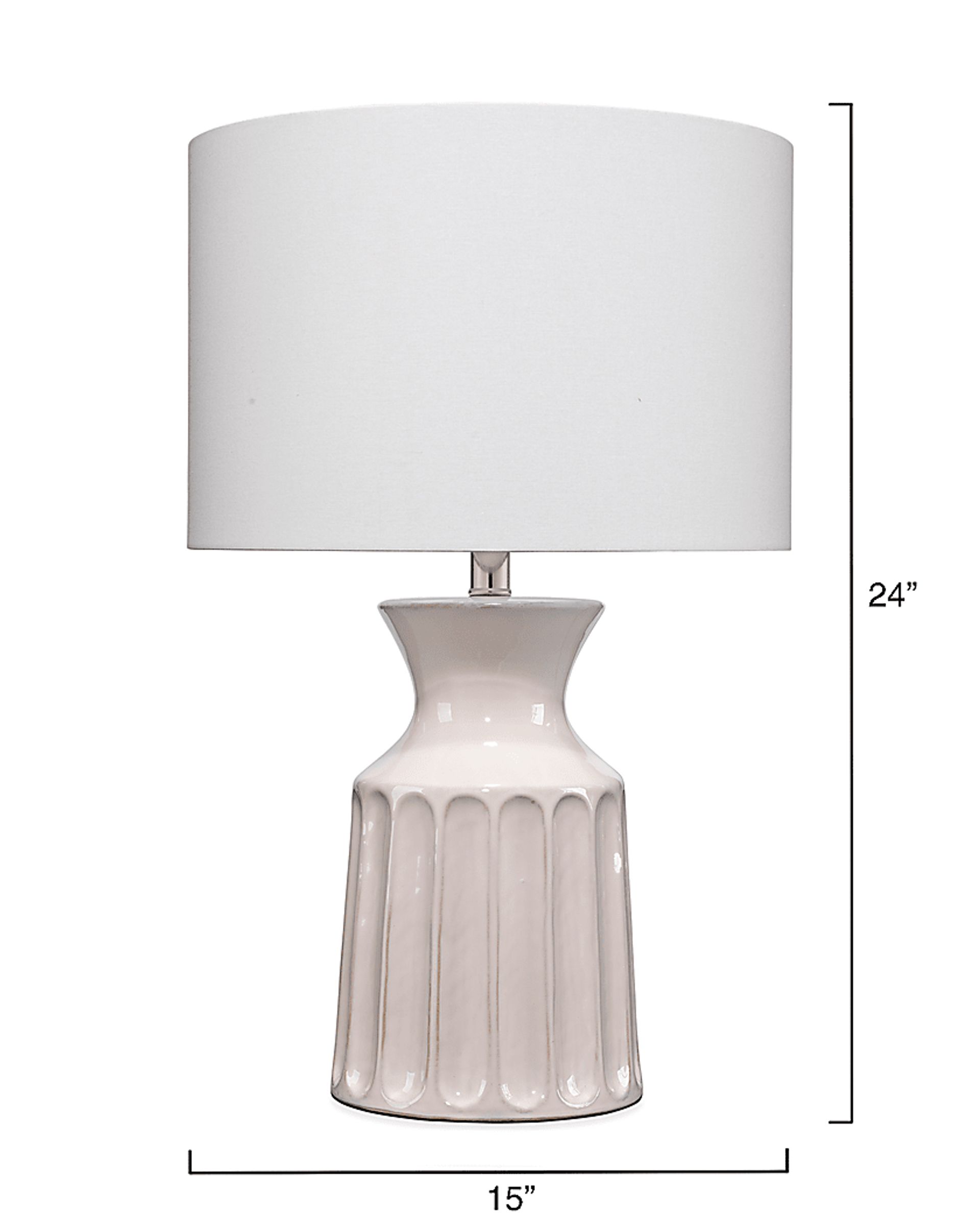 Tigres Road Ivory Lamp - Image 5