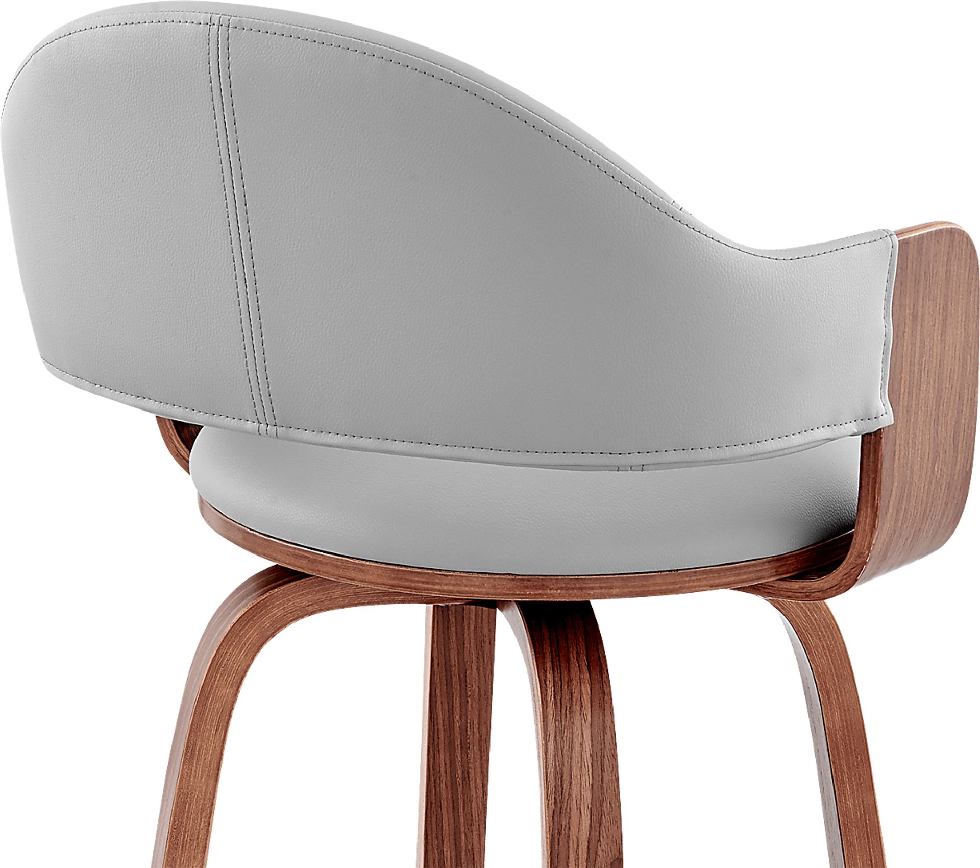 Tigressy I Gray Counter Height Stool - Image 3