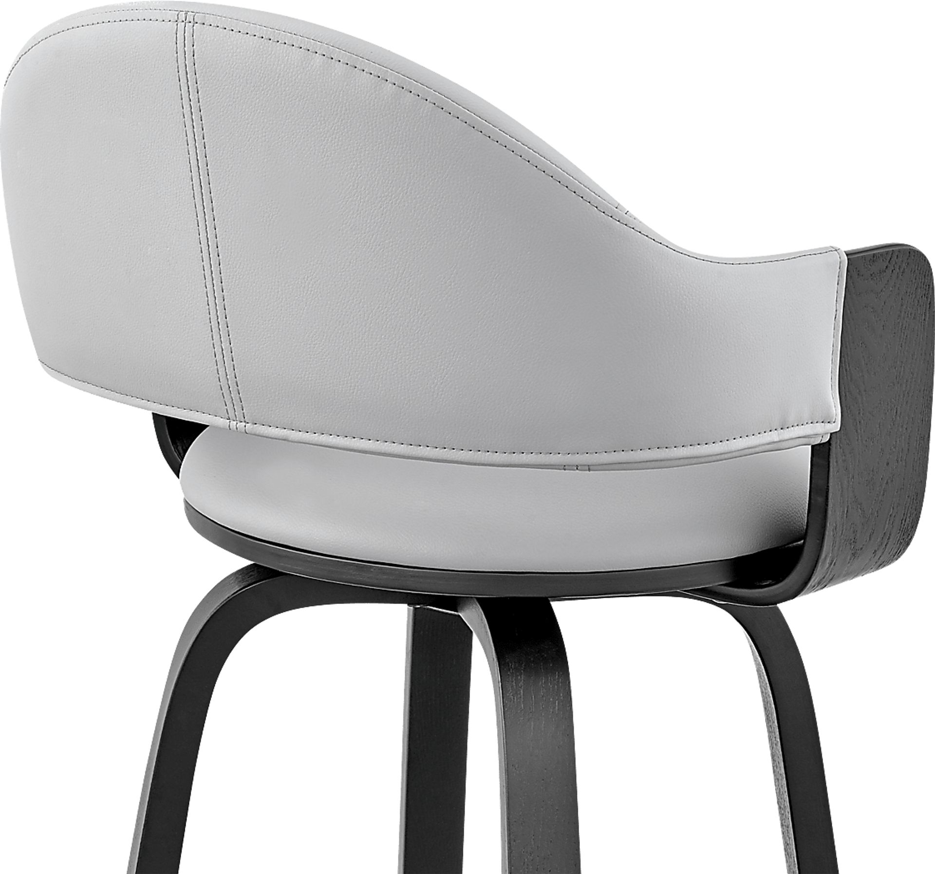 Tigressy II Gray Barstool - Image 5