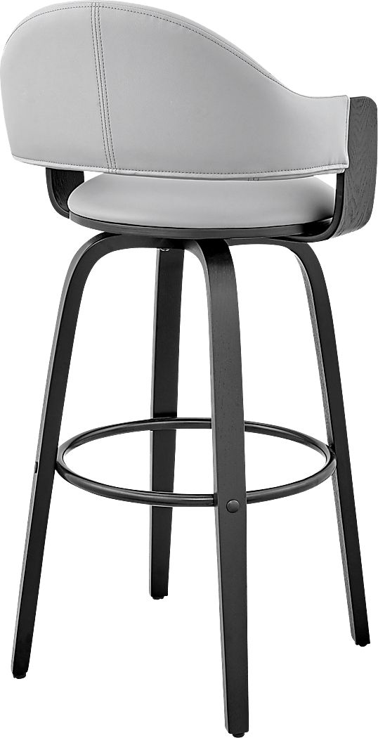 Tigressy II Gray Barstool - Thumbnail 2