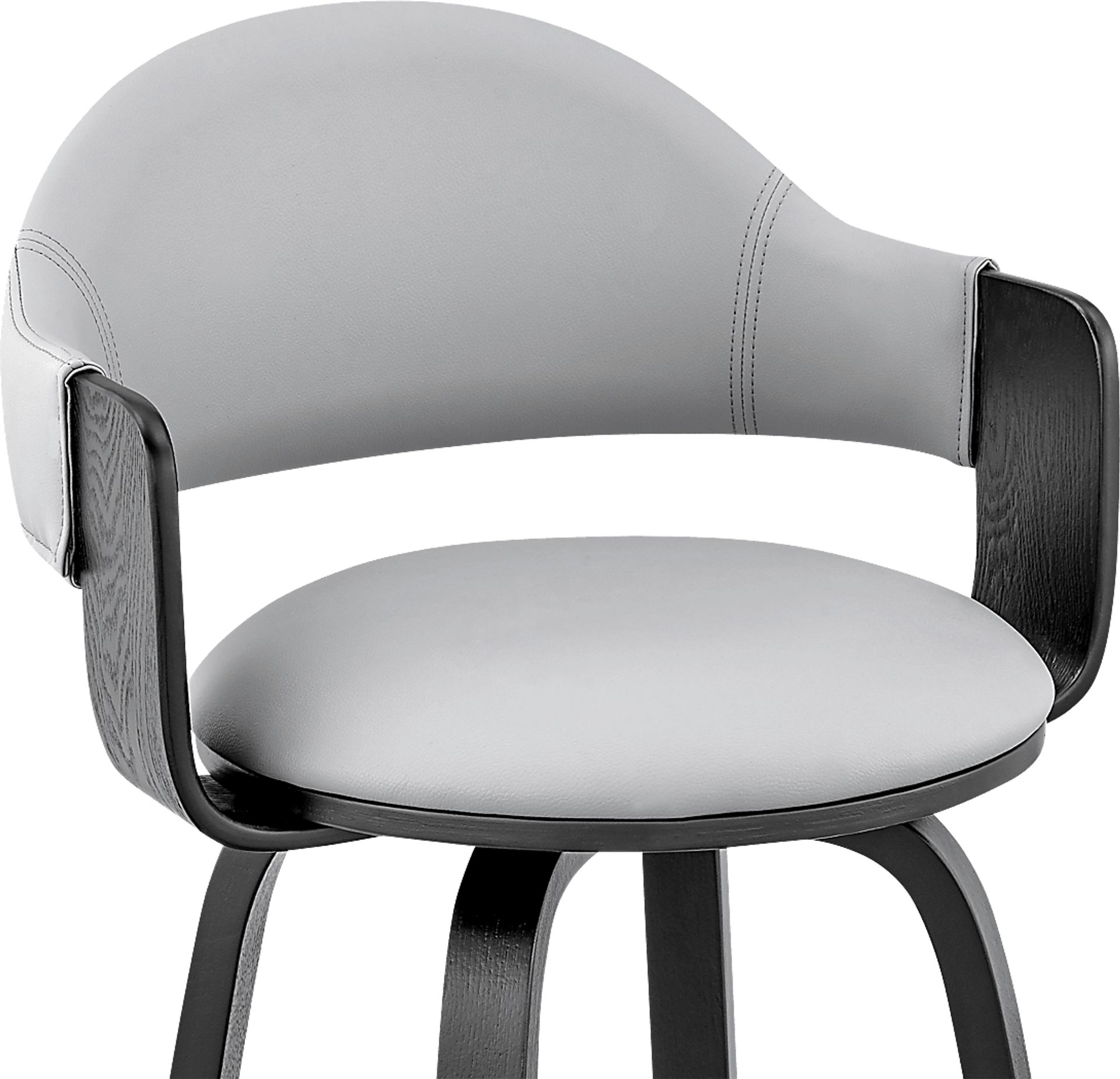 Tigressy II Gray Counter Height Stool - Image 4