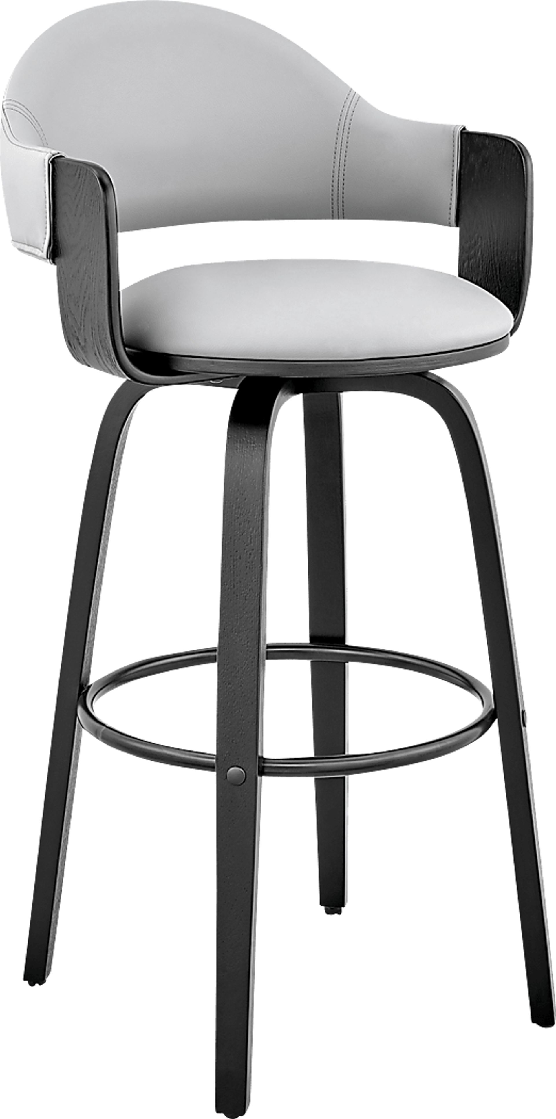 Tigressy II Gray Counter Height Stool - Image 1