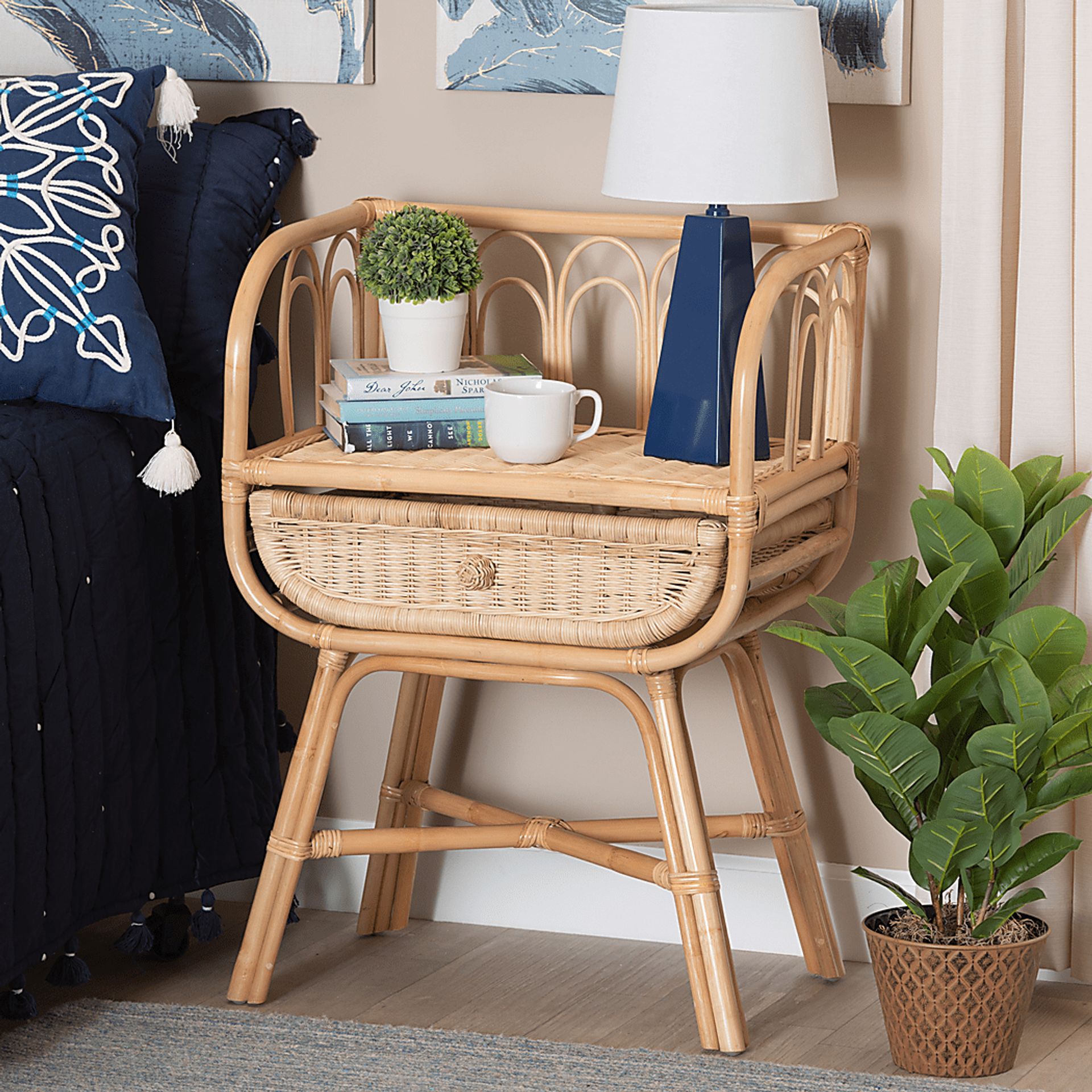 Tihonet Natural Nightstand - Image 2