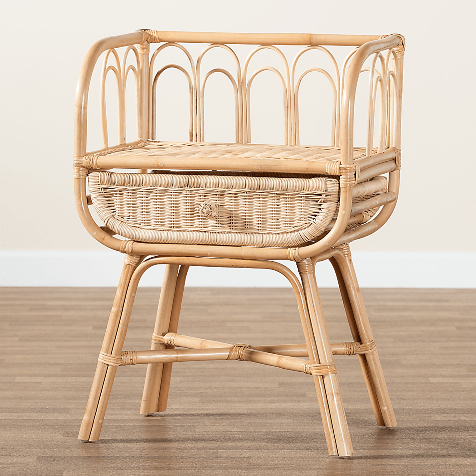 Tihonet Natural Nightstand - Image 9