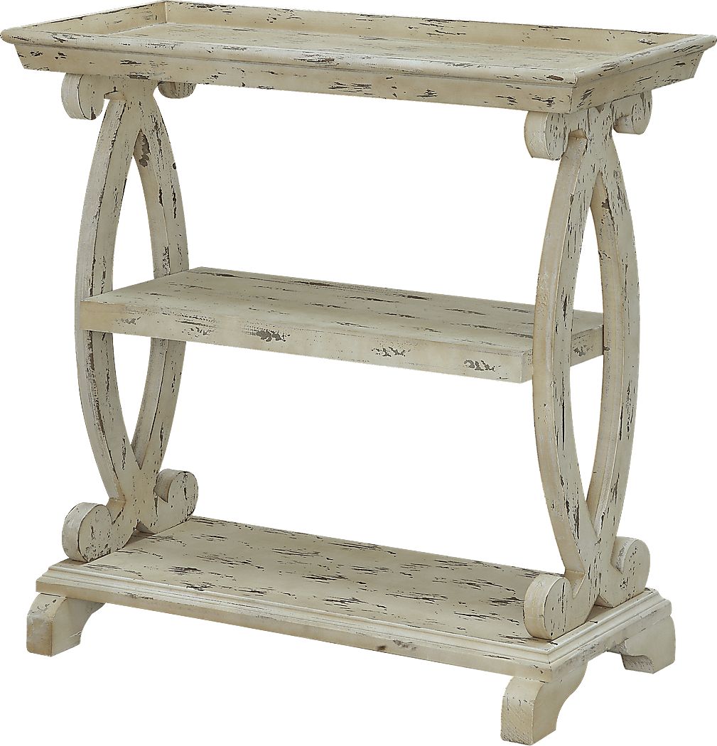 Tilden Way White Console Table Rooms To Go