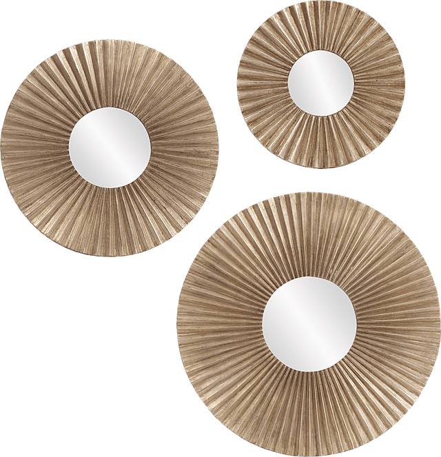 Tilford Bronze Set of 3 Mirror - Thumbnail - Image 1