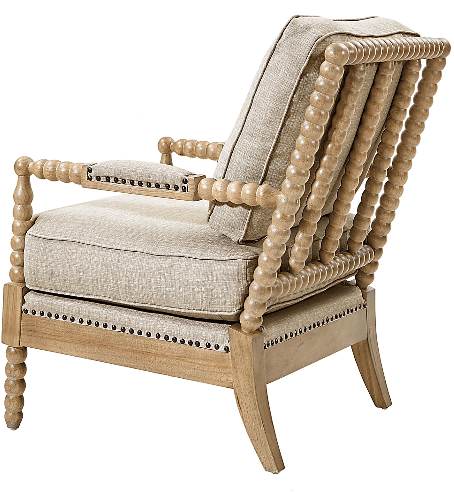 Tillary Taupe Accent Chair - Image 4