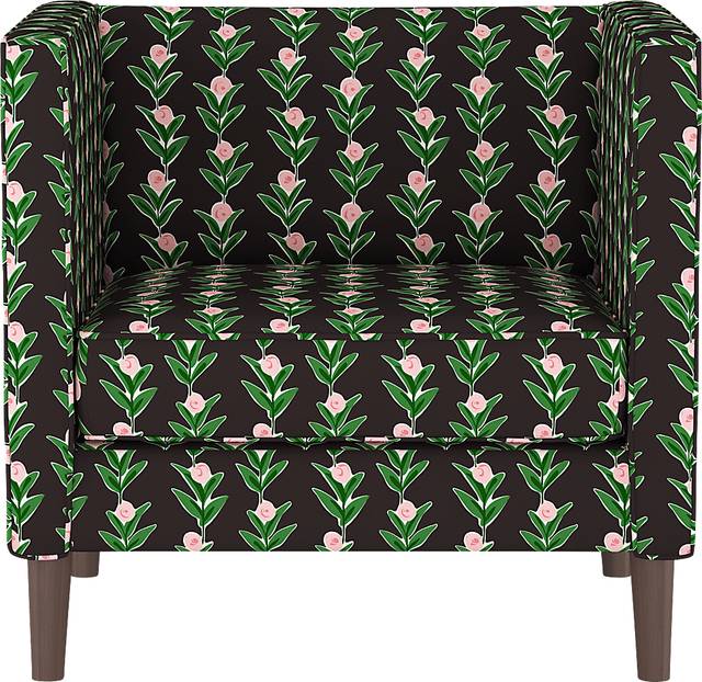 Tilney Black Accent Chair - Thumbnail - Image 2