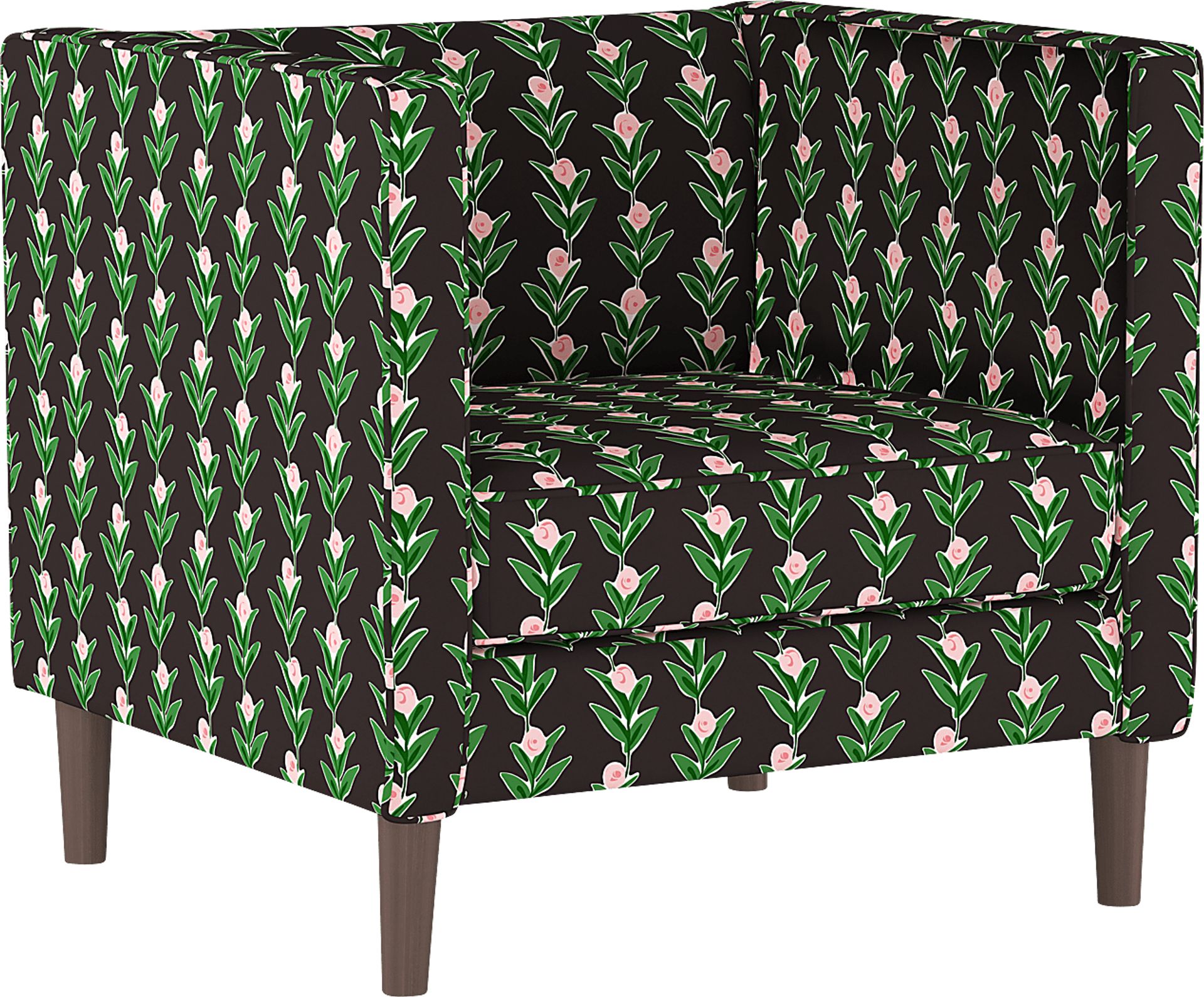 Tilney Black Accent Chair - Image 1