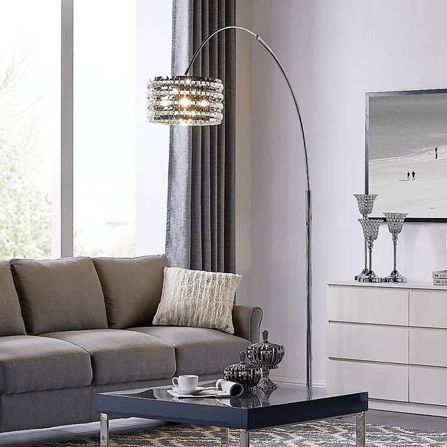 Tilsen Shade Silver Floor Lamp - Thumbnail - Image 2