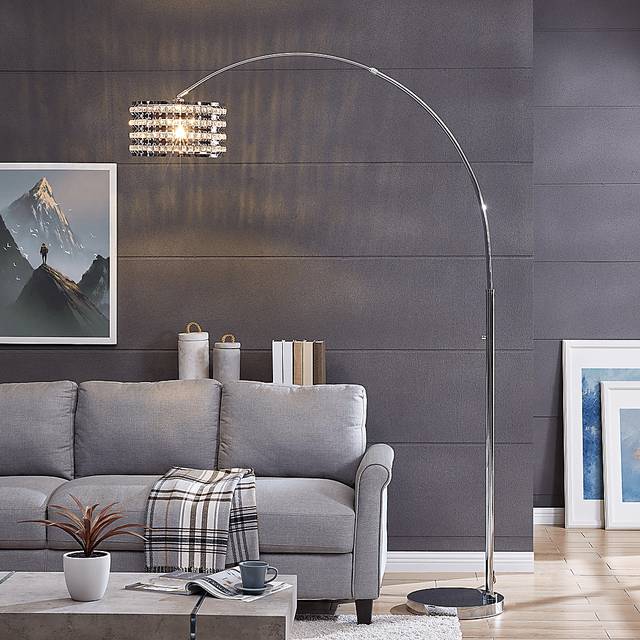 Tilsen Shade Silver Floor Lamp - Thumbnail - Image 3
