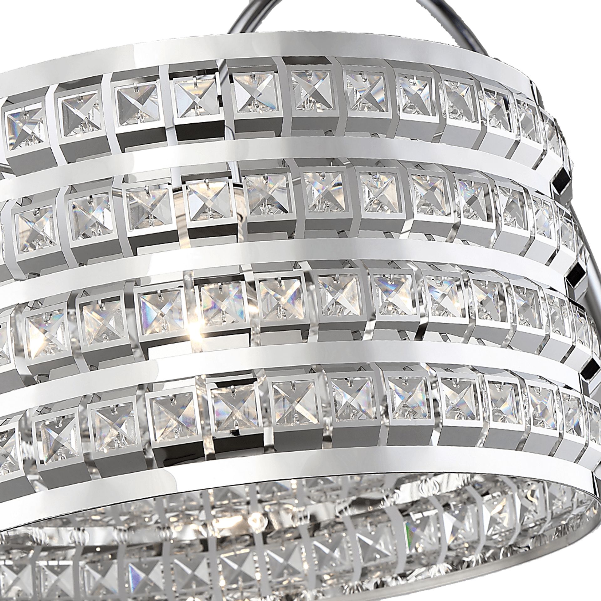 Tilsen Shade Silver Floor Lamp - Image 4