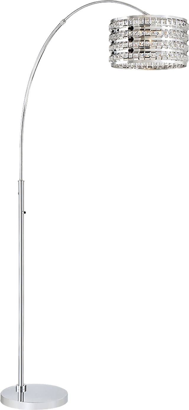 Tilsen Shade Silver Floor Lamp - Thumbnail - Image 1