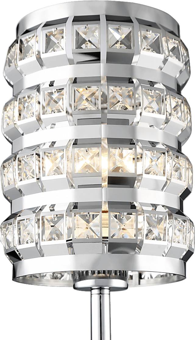 Tilsen Shade Silver Lamp - Thumbnail - Image 3
