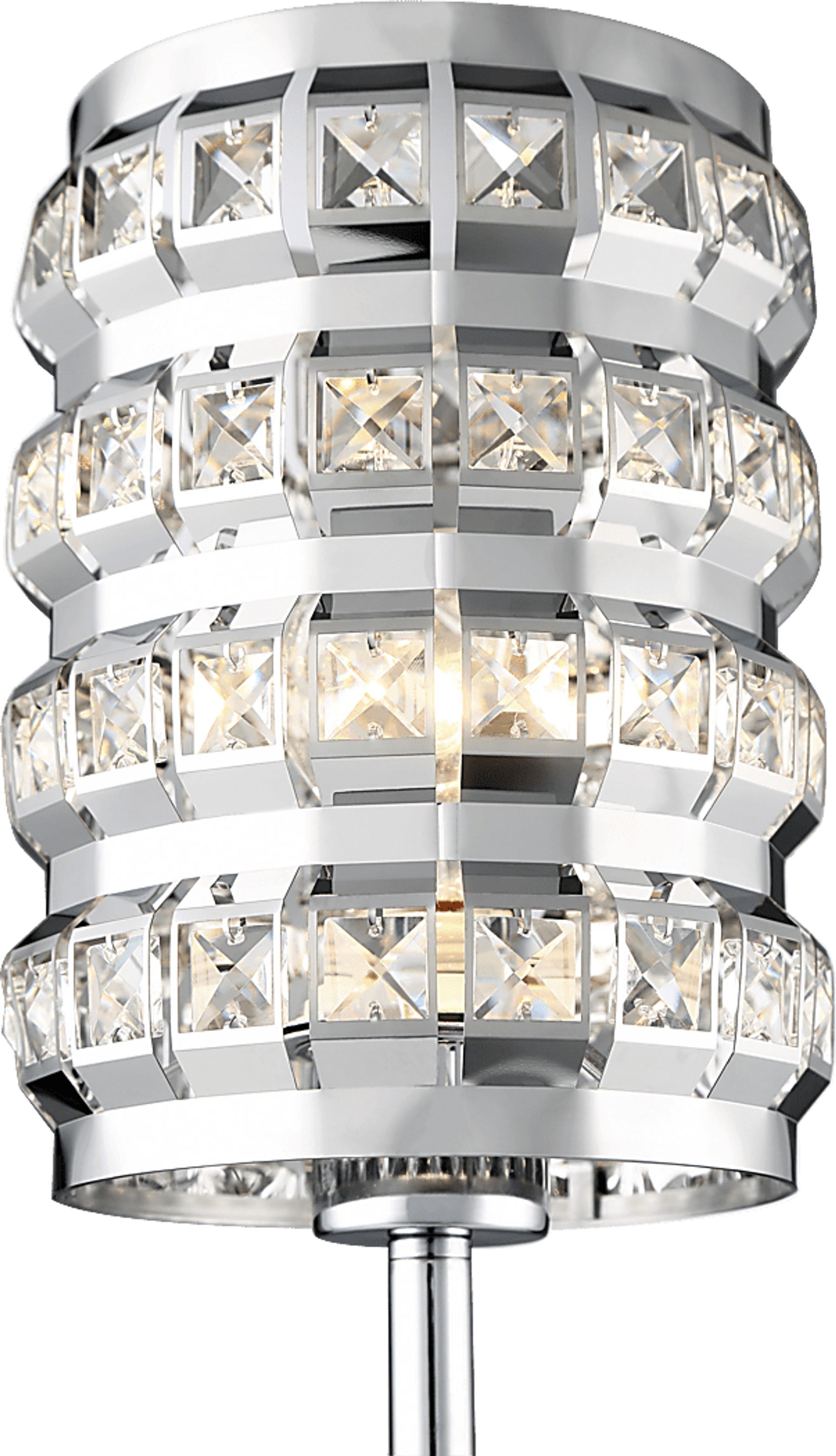 Tilsen Shade Silver Lamp - Image 3