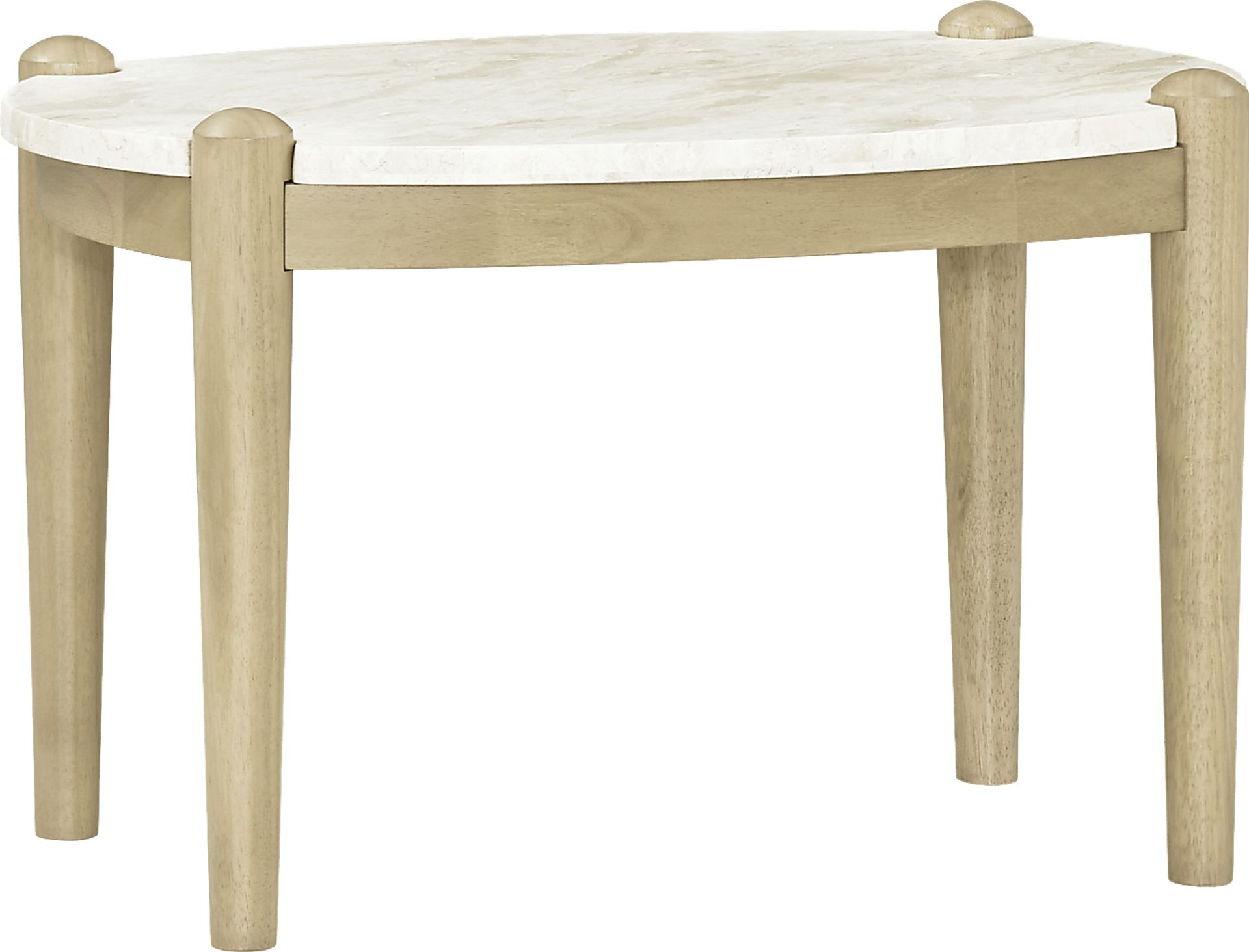 Tilu White End Table - Image 4