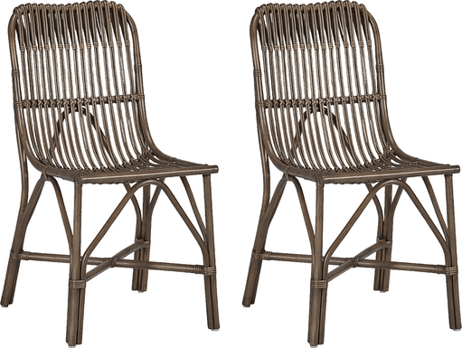 Timarand Brown Dining Chair, Set of 2