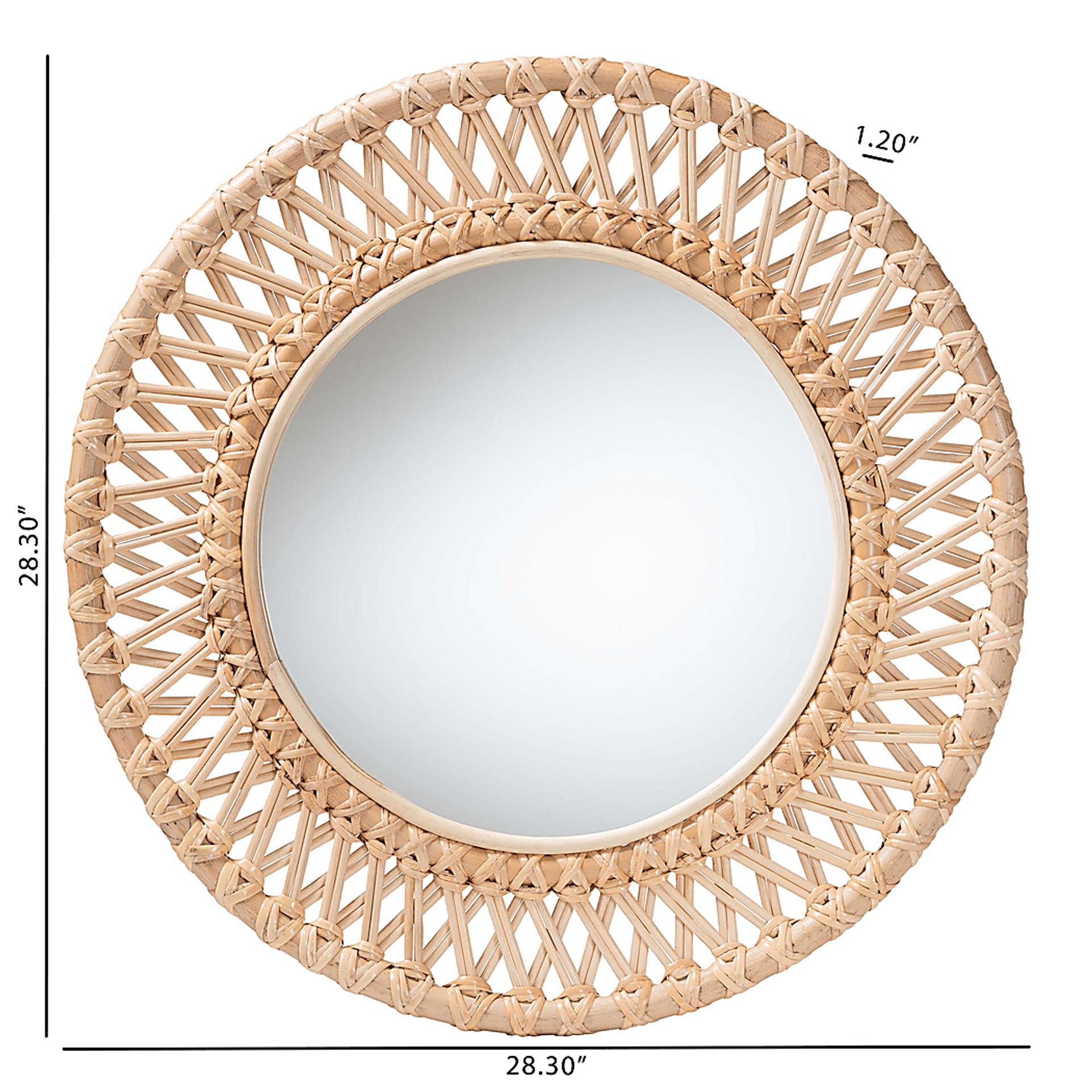 Timberfly Natural Mirror - Image 3
