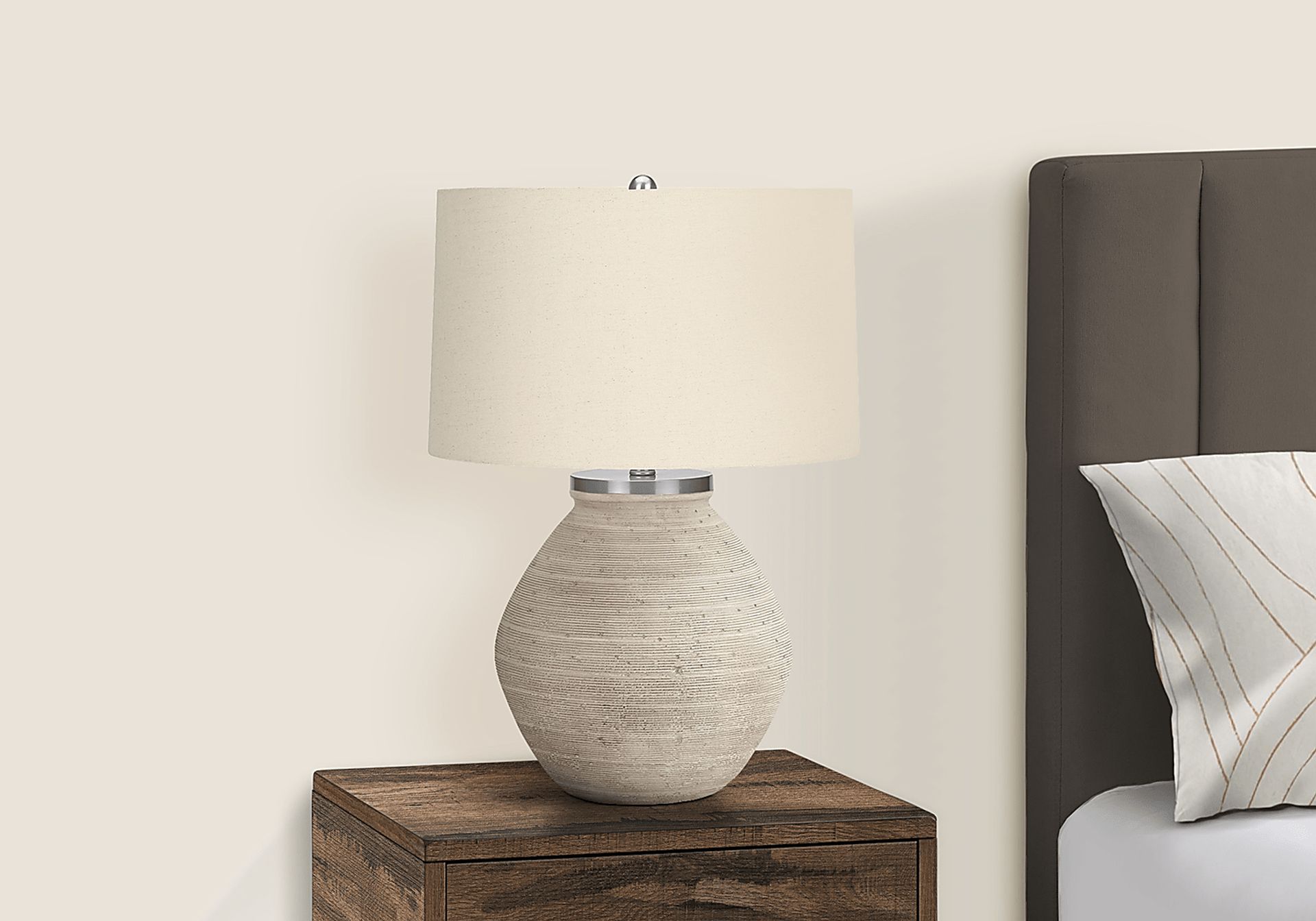 Times Road Cream Lamp - Image 2