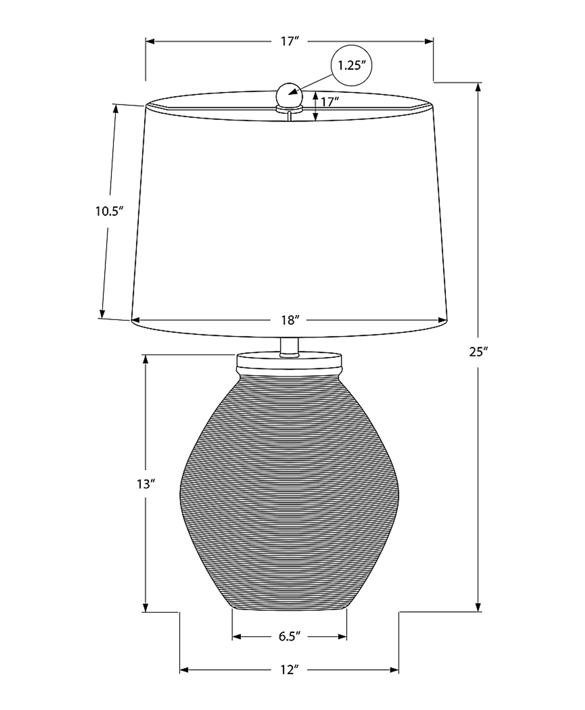 Times Road Cream Lamp - Image 4