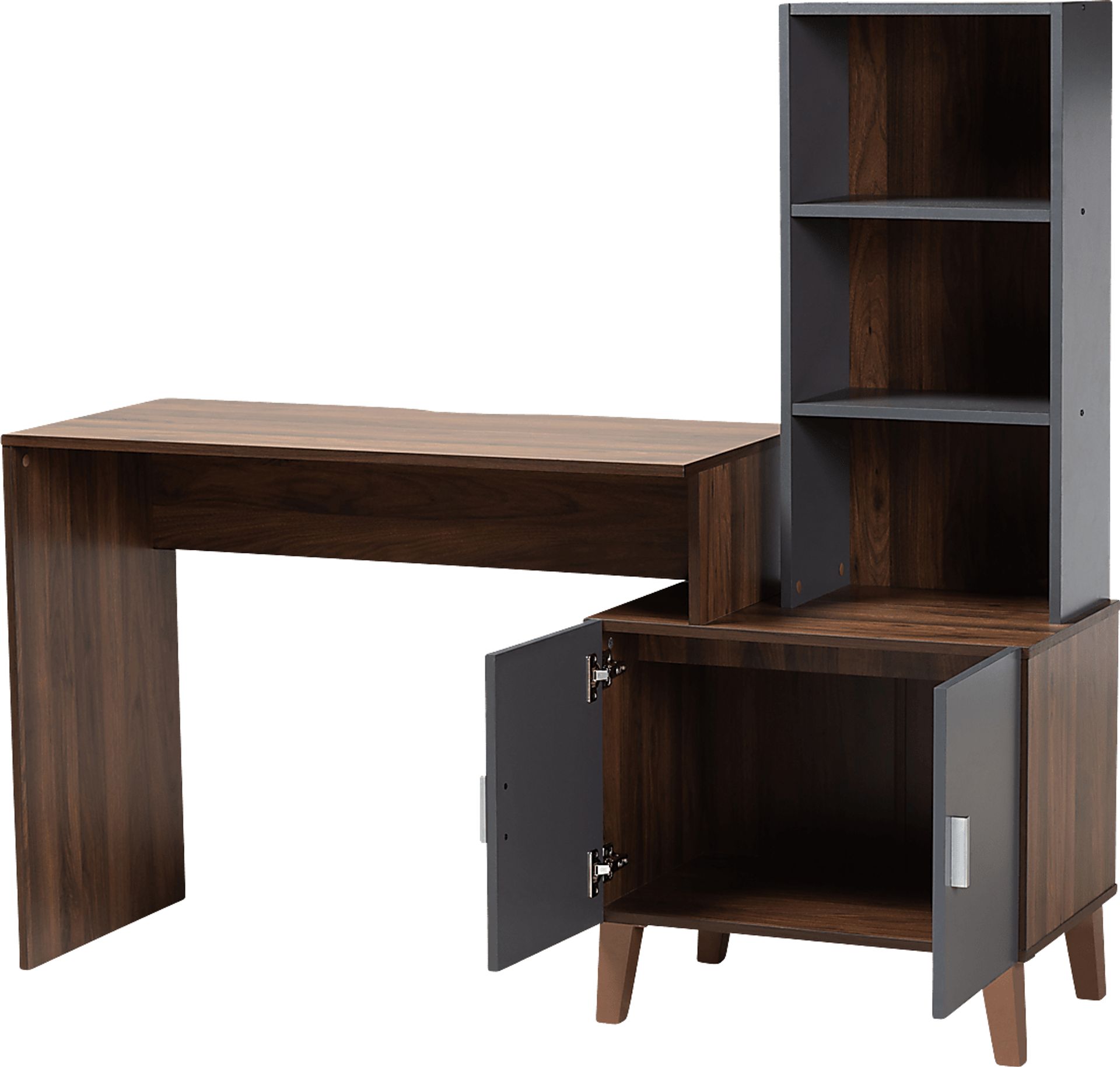 Timolen Brown Desk - Image 2