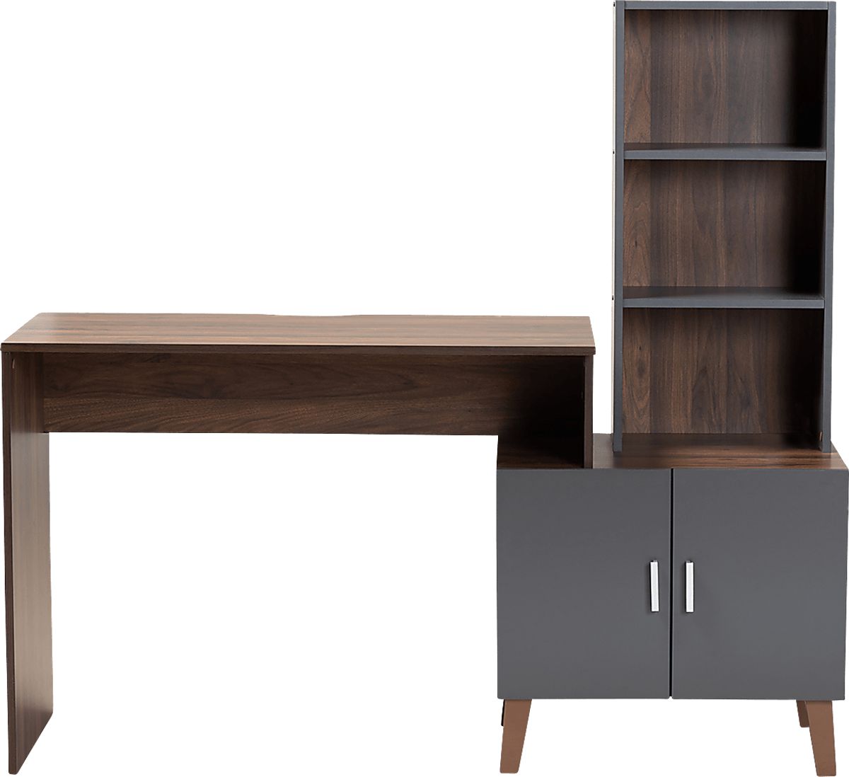 Timolen Brown Dark Wood Desk | Rooms to Go