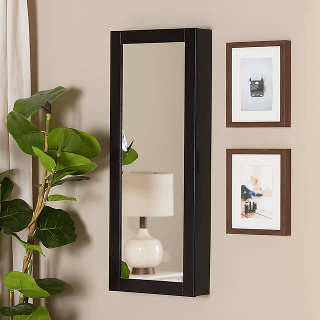 Timoleon Black Jewelry Armoire - Thumbnail - Image 6